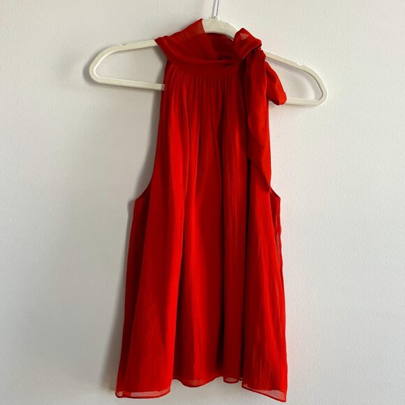 NWT Theory Silk Top Sz L - Picture 1 of 6